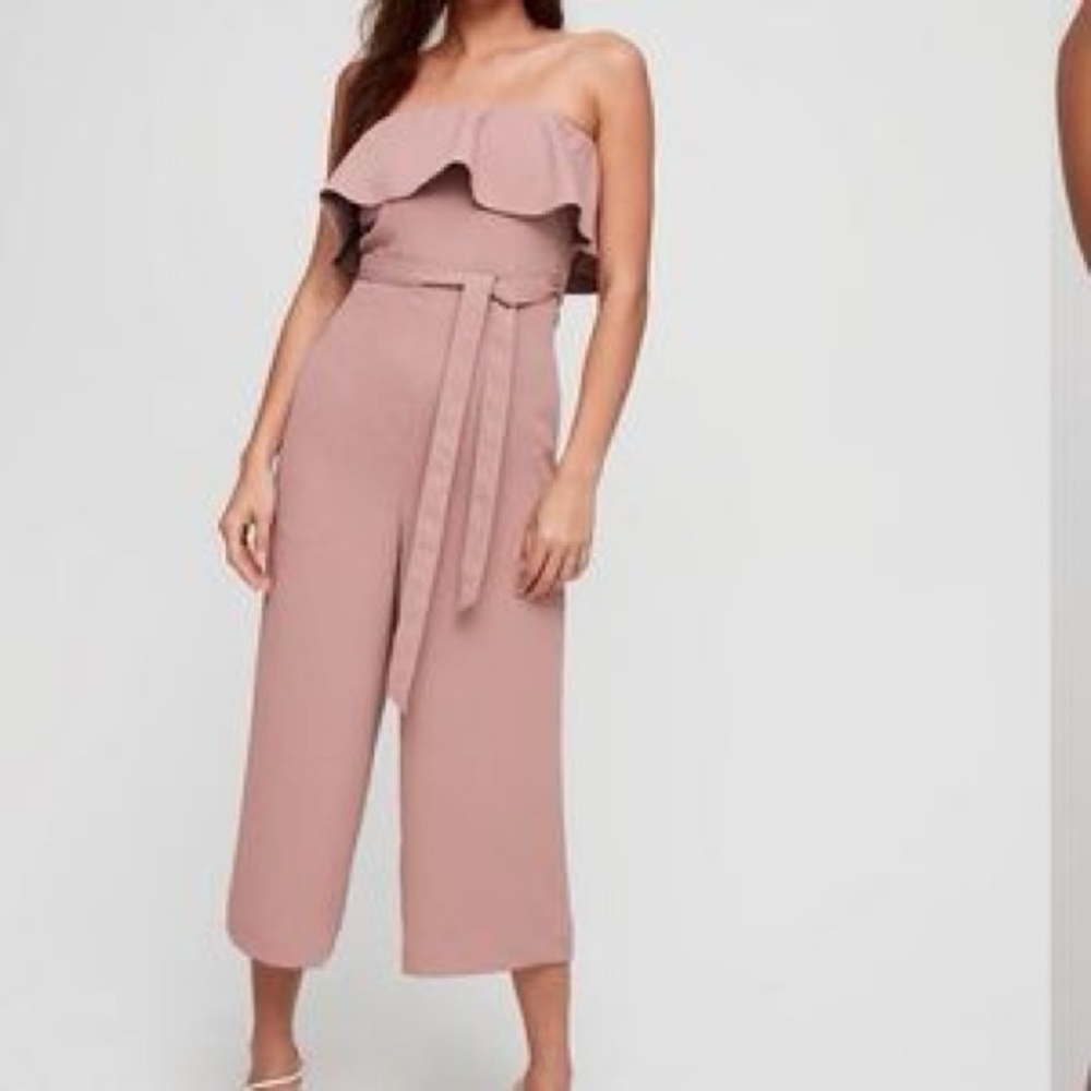 Aritzia Babaton Flutter Jumpsuit
